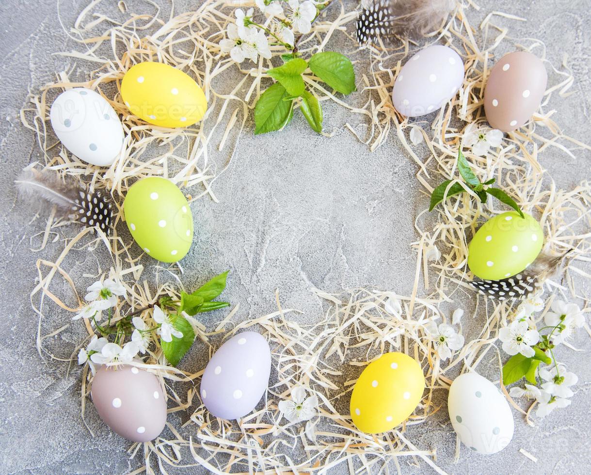 Easter holiday background photo