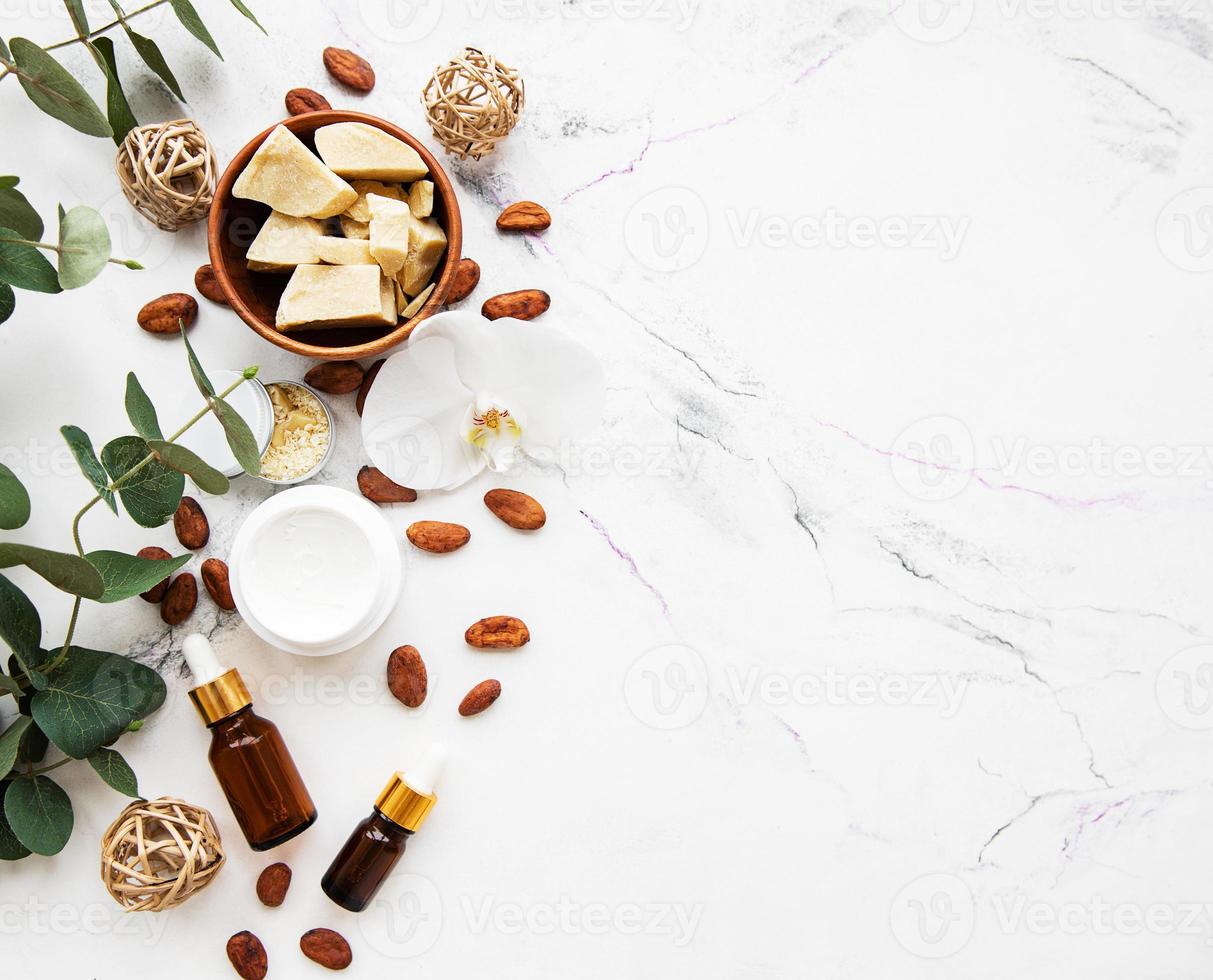 Natural spa ingredients photo