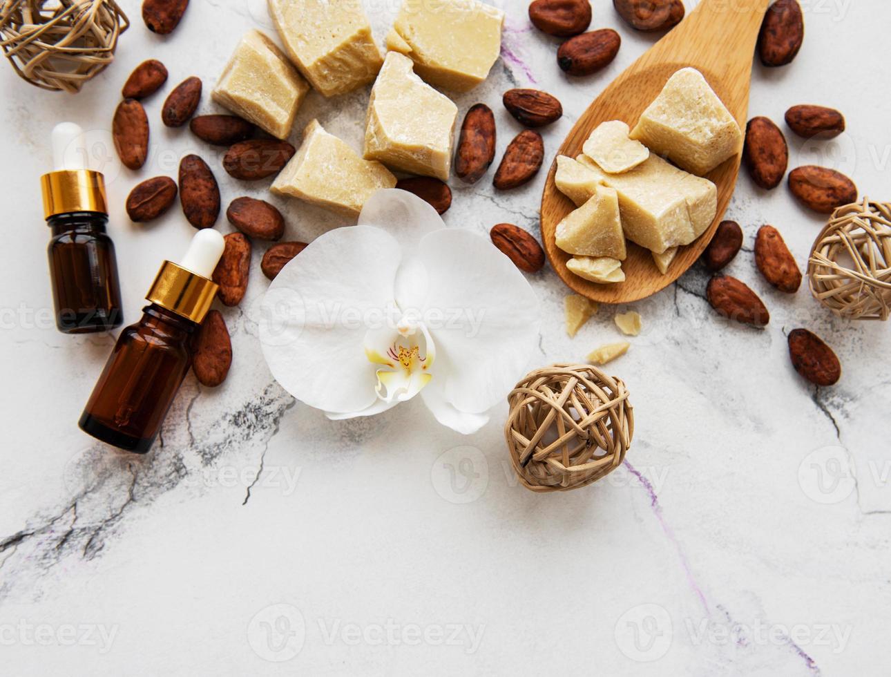 Natural spa ingredients photo