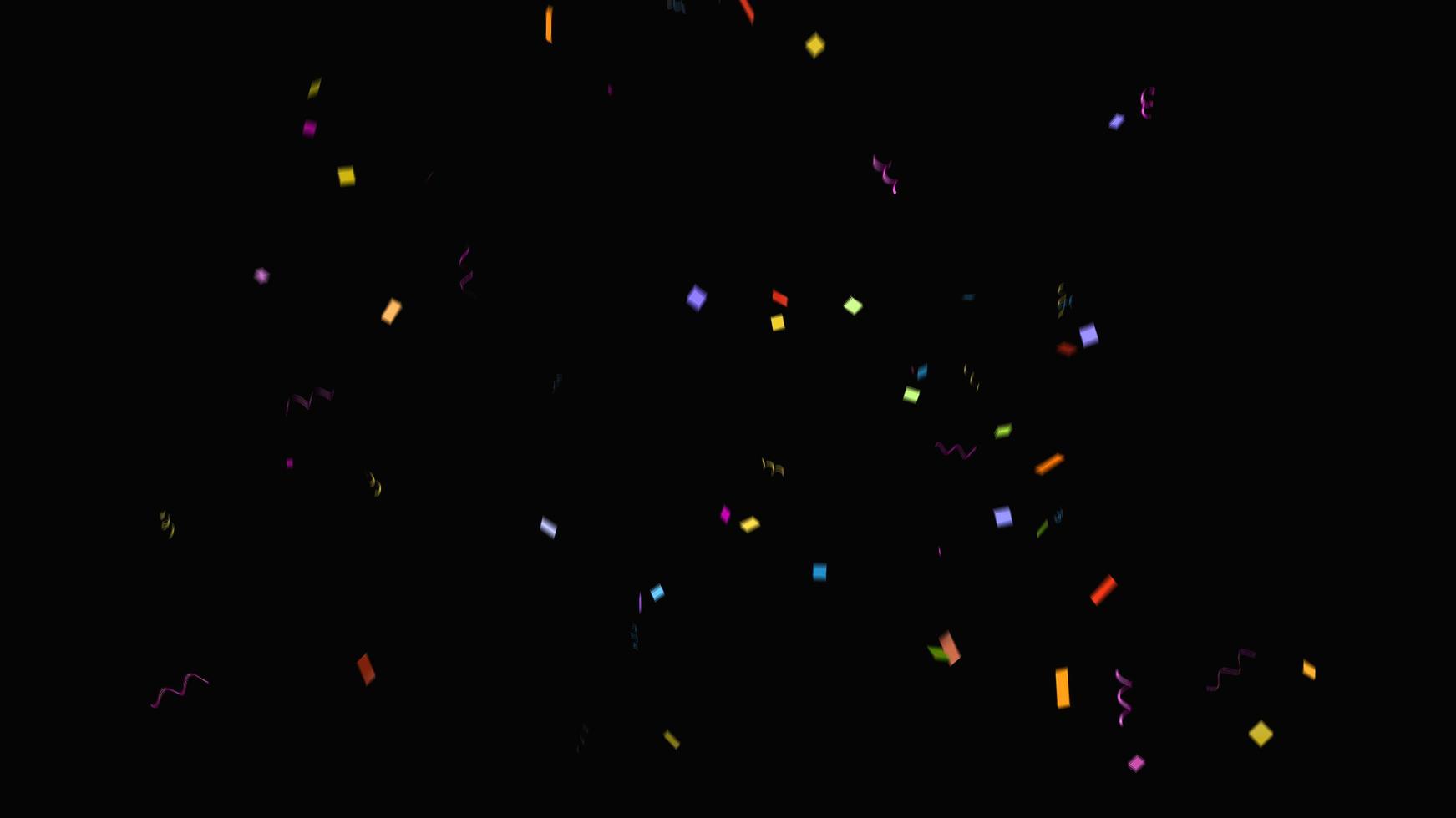 colorful rainbow confetti sparkle abstract texture overlays glitter golden particles on black. photo