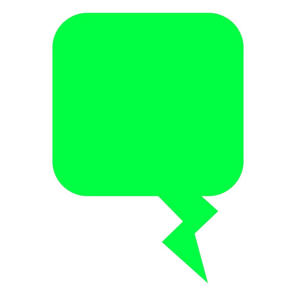 Dialog cloud on white background vector