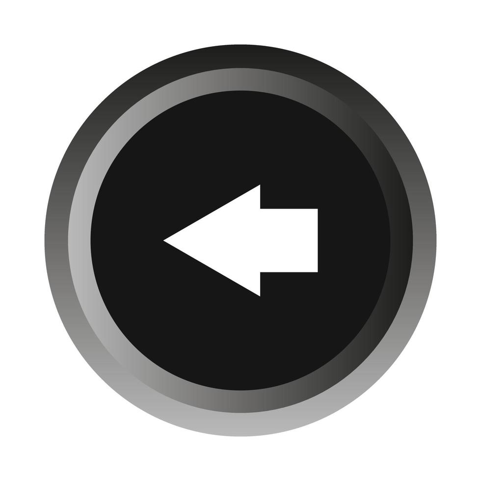 Arrow on white background vector