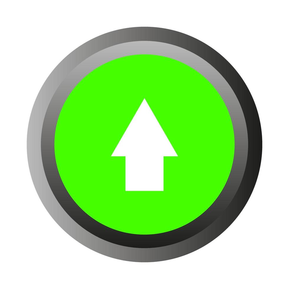 Arrow on white background vector