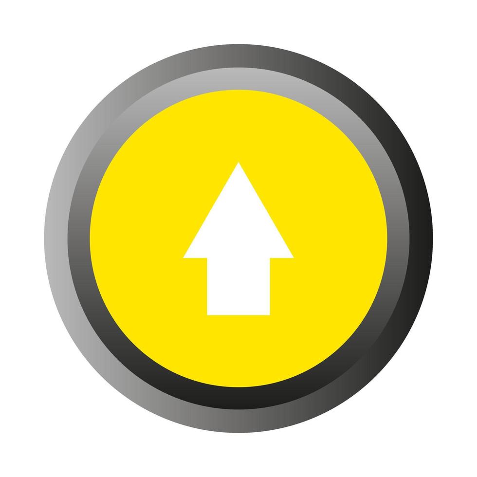 Arrow on white background vector
