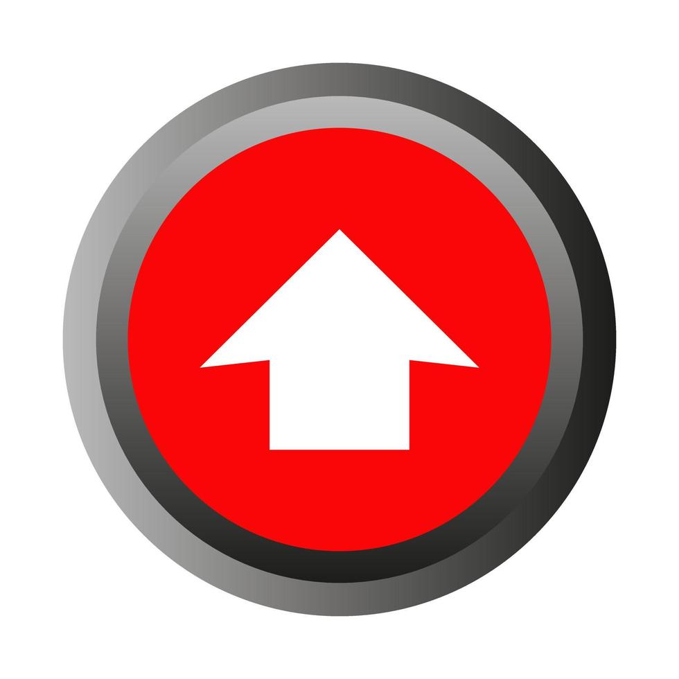 Arrow on white background vector