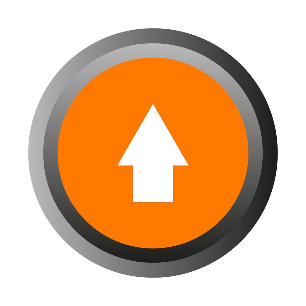 Arrow on white background vector