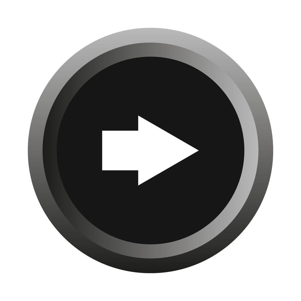 Arrow on white background vector
