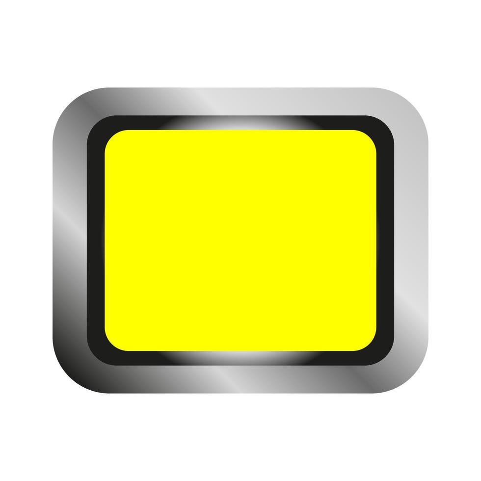 Web button on white background vector