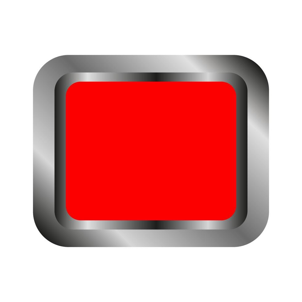 Web button on white background vector