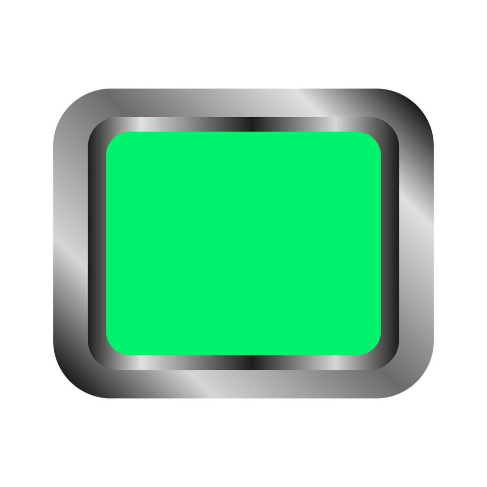 Web button on white background vector