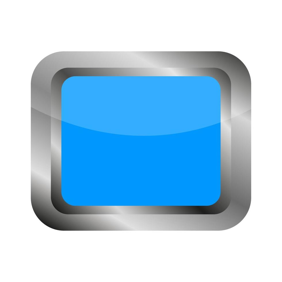 Web button on white background vector