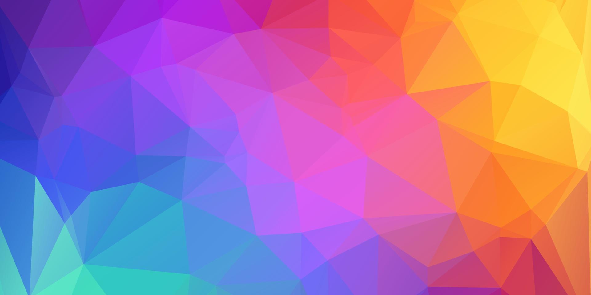 Colorful Polygonal Mosaic Background, Creative Design Templates vector
