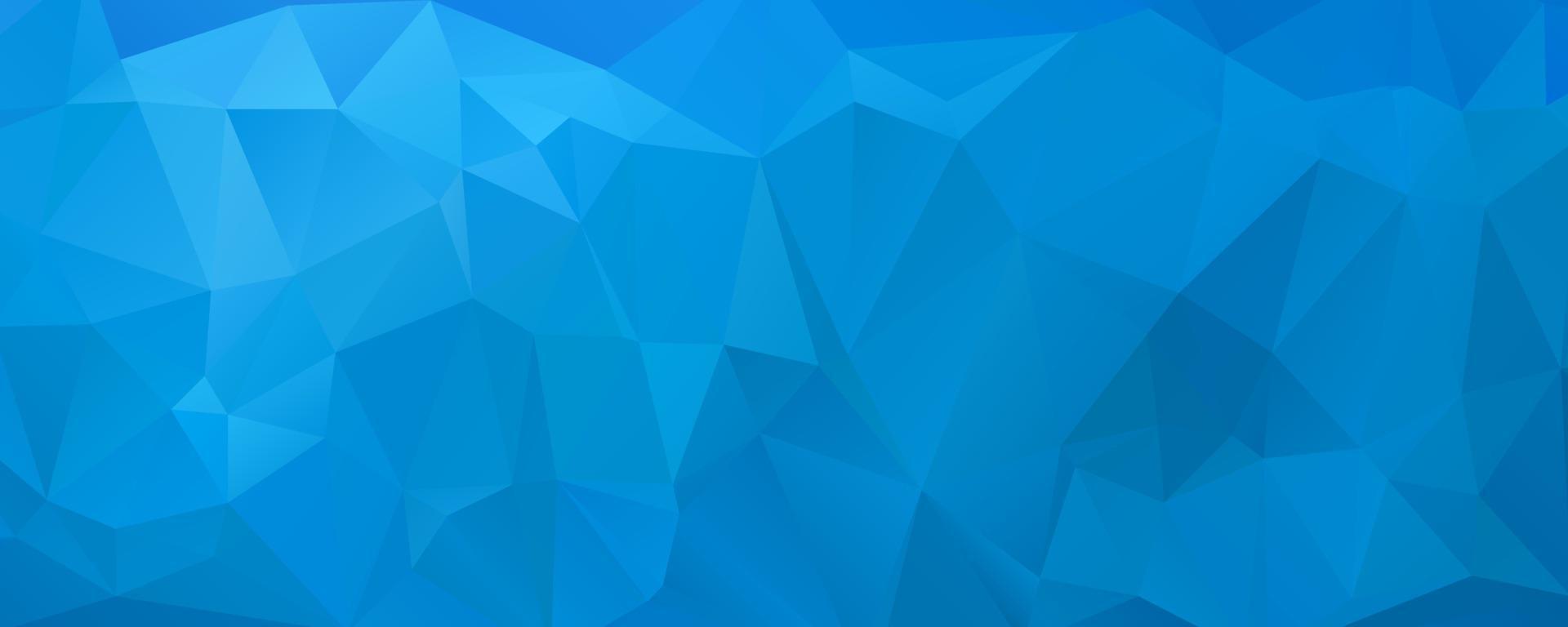 Blue Polygonal Mosaic Background, Creative Design Templates vector
