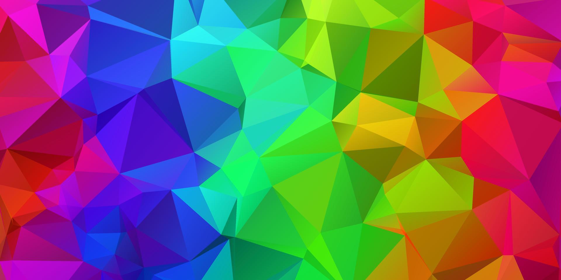 Colorful Polygonal Mosaic Background, Creative Design Templates vector