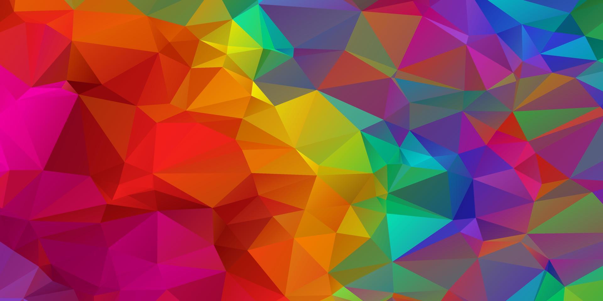 Colorful Polygonal Mosaic Background, Creative Design Templates vector