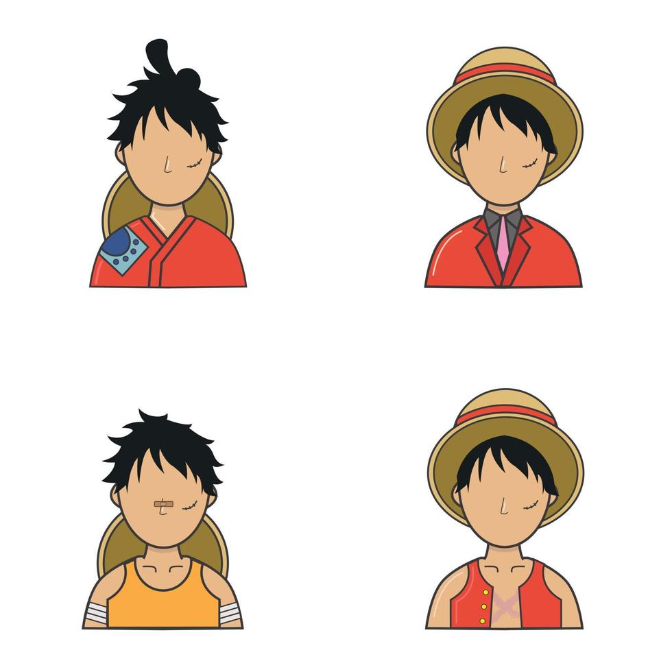 character modern cartoon flat icon uniform collection illustration group set background wallpaper cute man woman people answer doctor human icon set material occupation banner job worker female vector