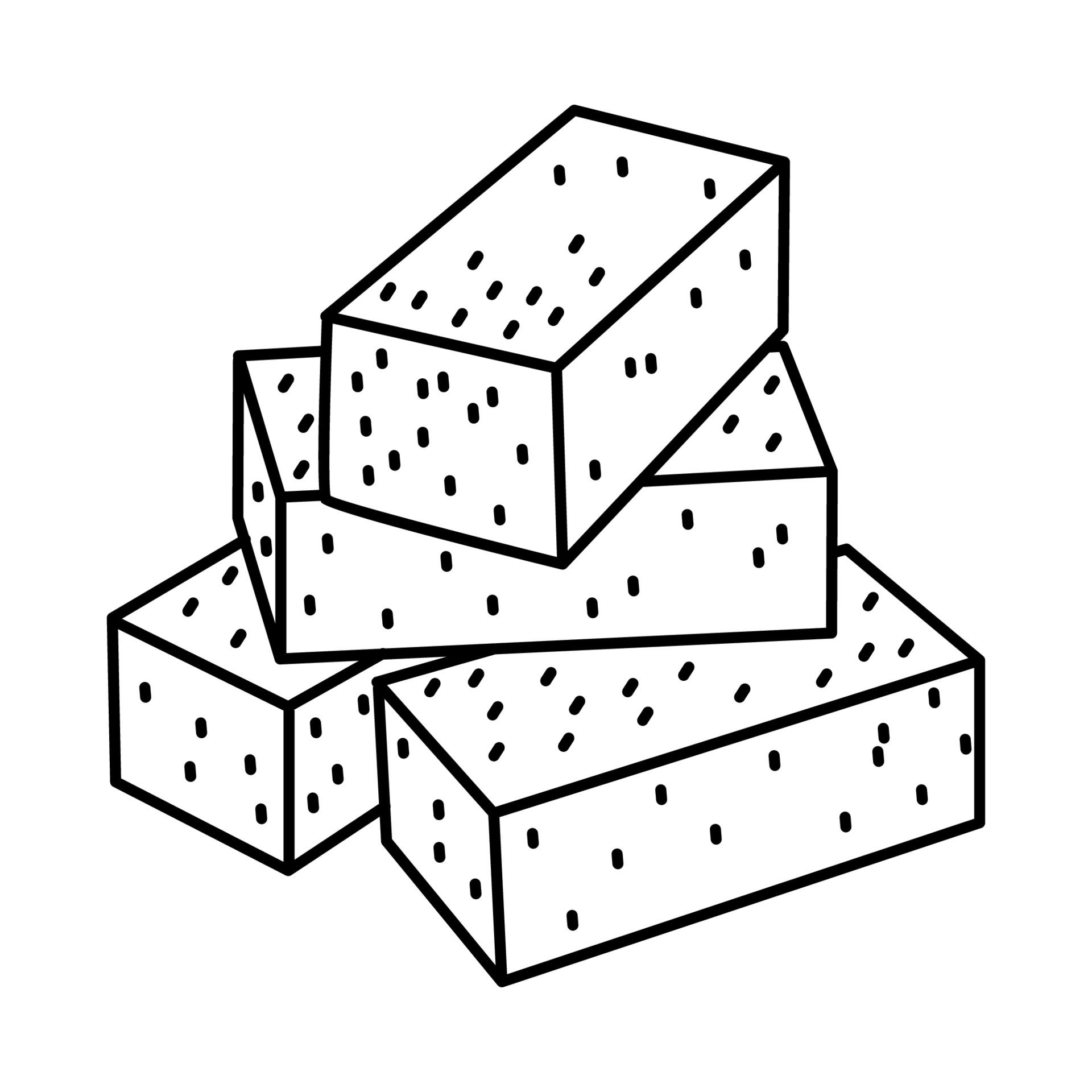 Brick Icon. Doodle Hand Drawn or Outline Icon Style 4474143 Vector Art