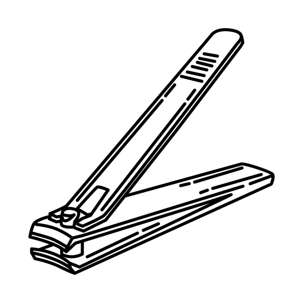 Nail Clipper Icon. Doodle Hand Drawn or Outline Icon Style 4474179 ...