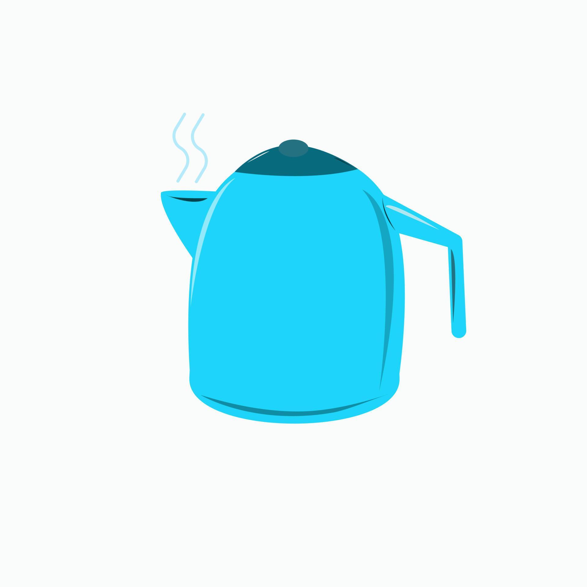 Kettle for boiling water, kitchen, home 4474684 Vector Art at Vecteezy