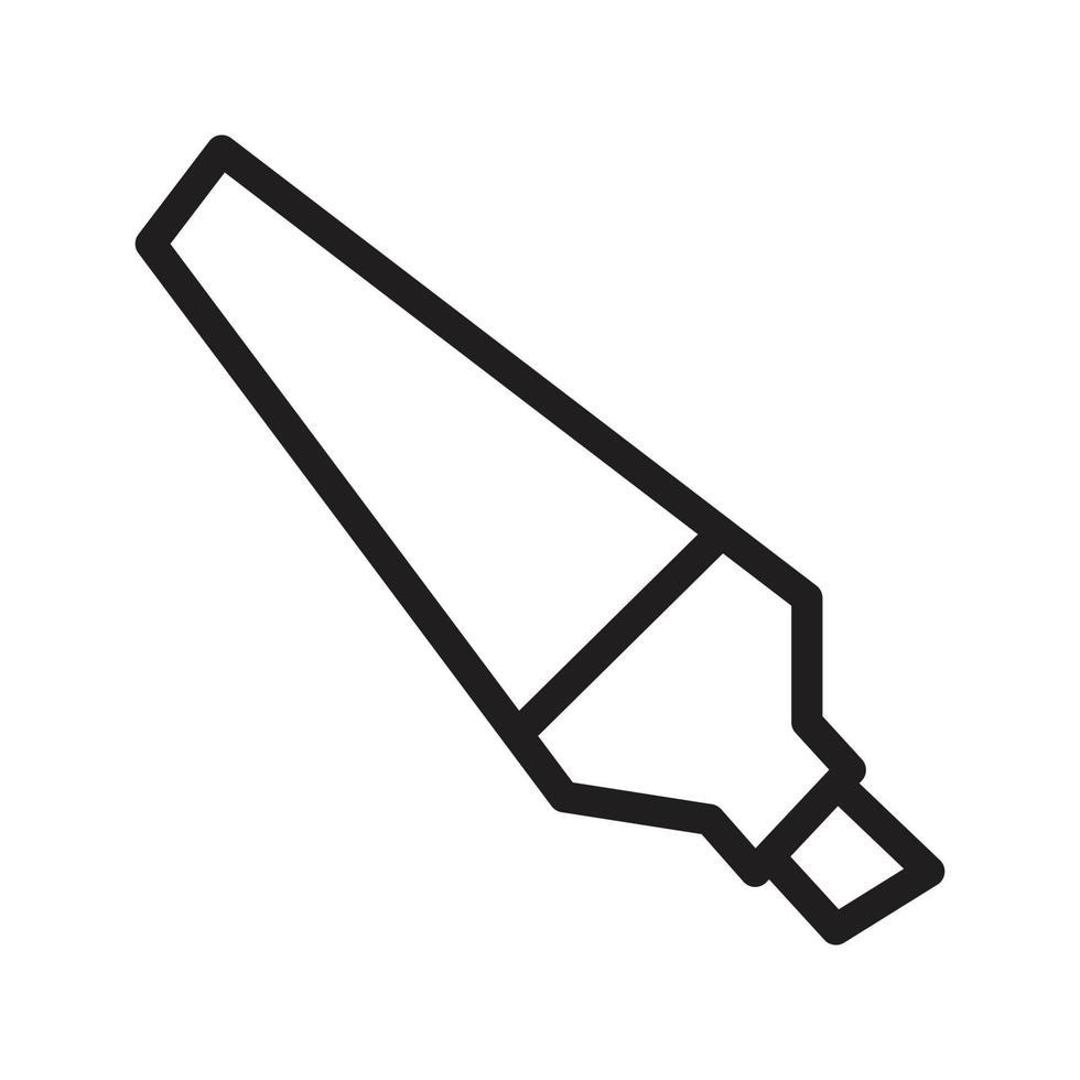 highlighter stationery Icon Vector For Web, Presentation, Logo, Infographic, Symbol