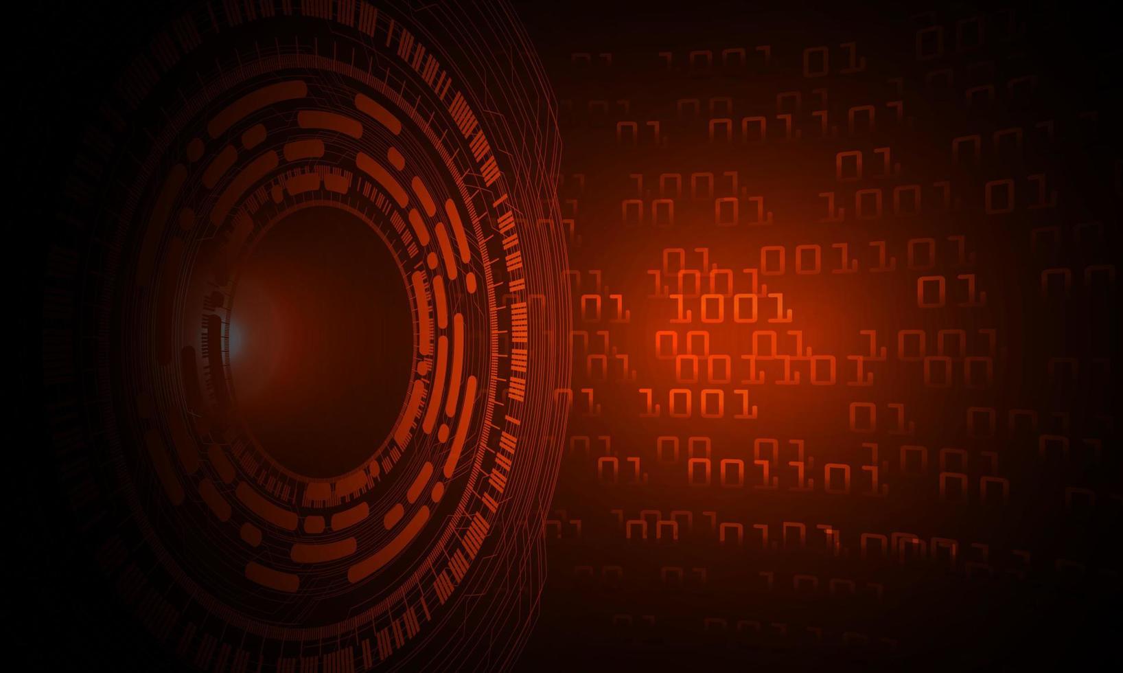 eye cyber circuit future technology concept background vector