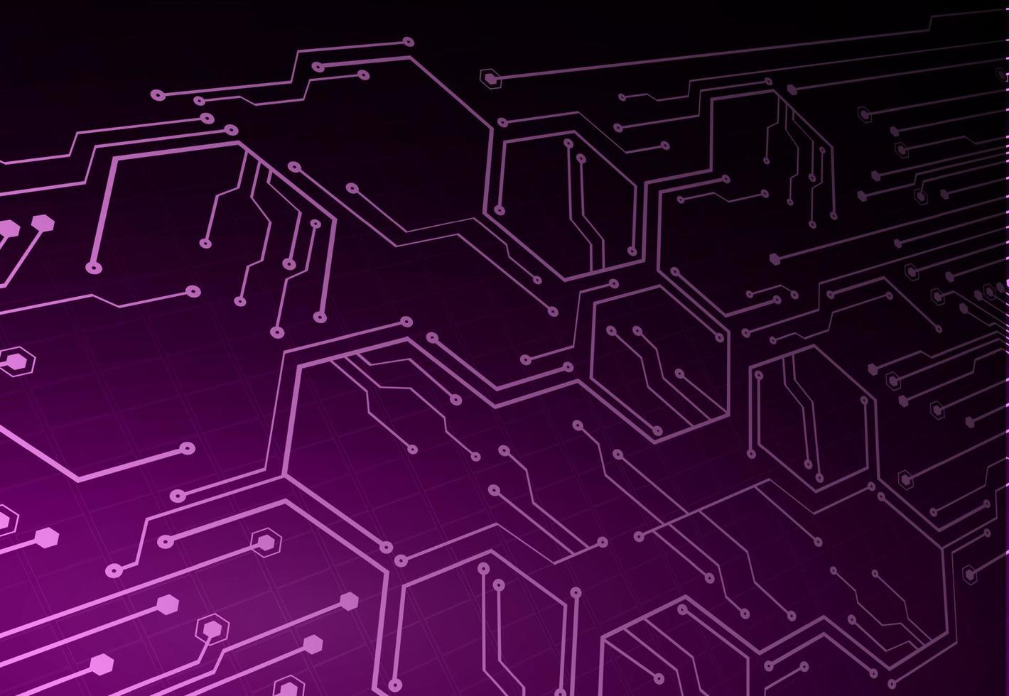 cyber circuit future technology concept background vector