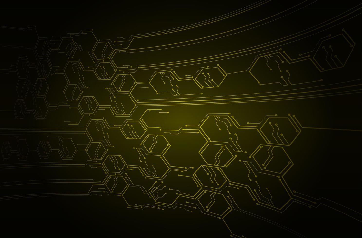 cyber circuit future technology concept background vector