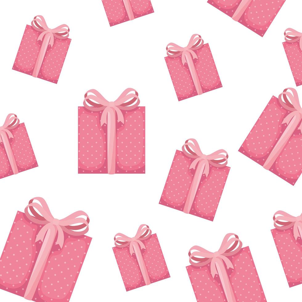 background of gift boxes presents vector