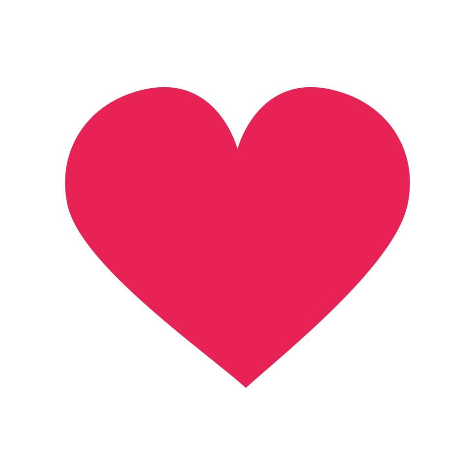 heart love pop art style icon vector