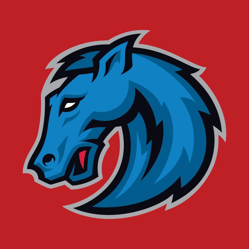 Mustang Vector Mascot