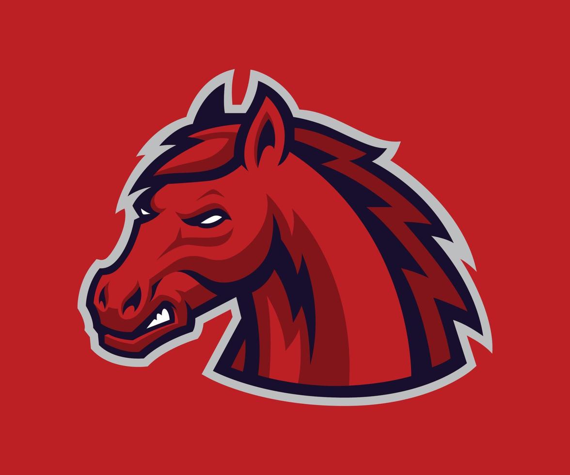 Horse Head Vector Logo