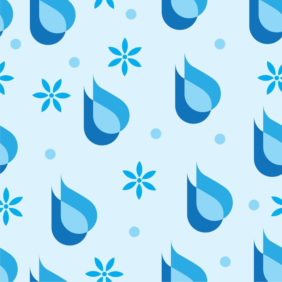 drop water ice snow seamless design background vector