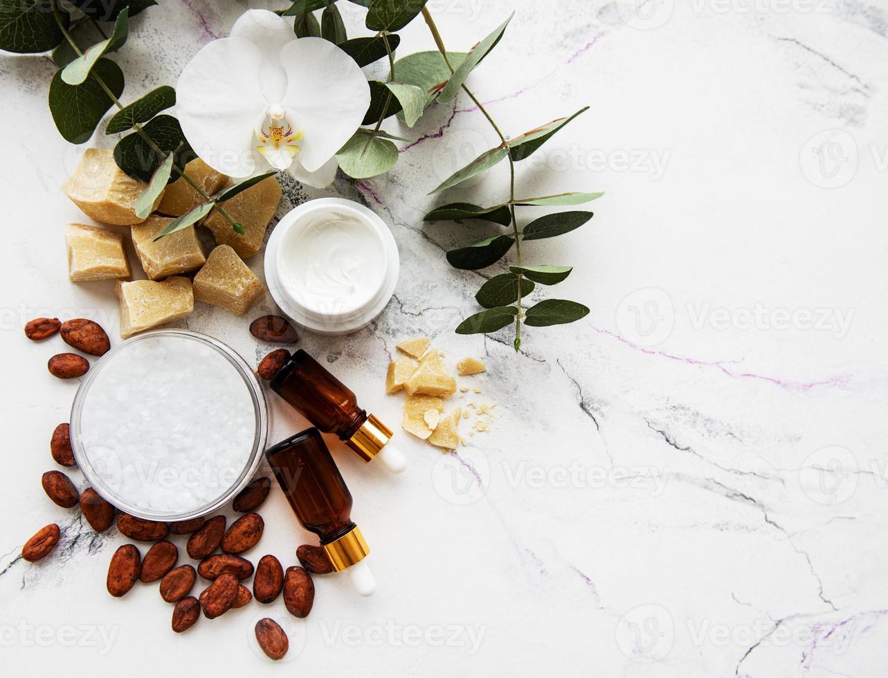 Natural spa ingredients photo