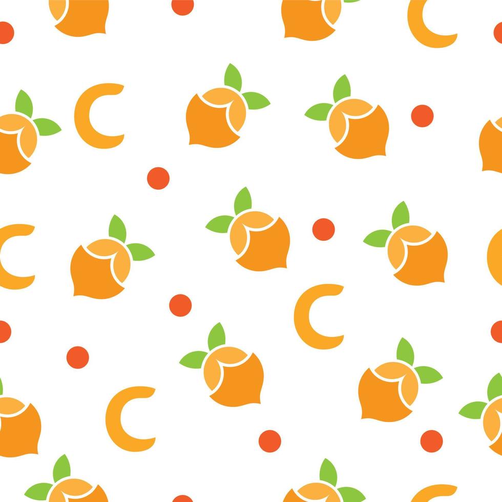 vector de fondo de diseño sin costuras de vitamina c de limonada