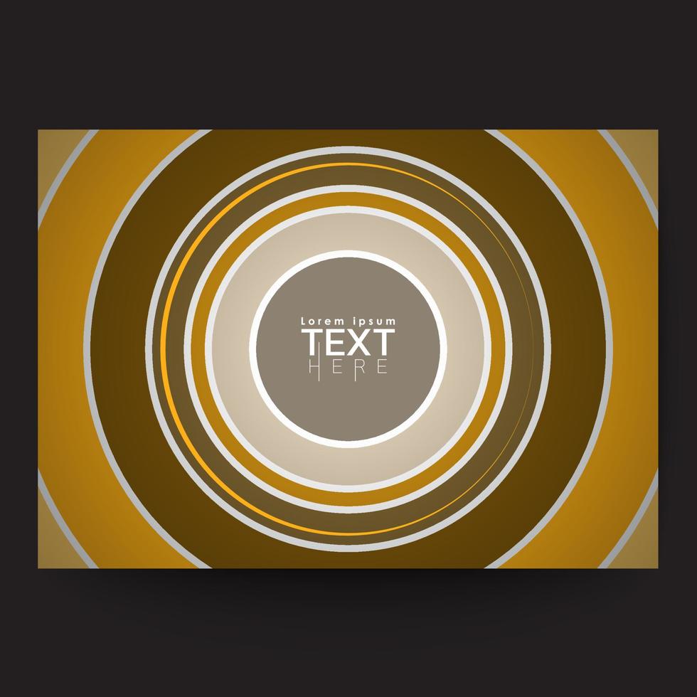 Shades of golden color. Futuristic mable poster with gradient mesh. vector