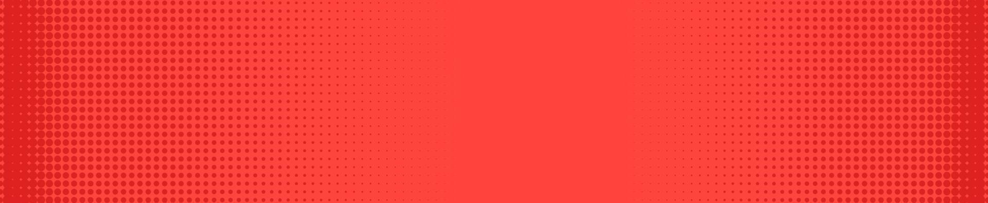 Halftone in abstract style. Geometric retro banner vector texture. Modern print. Red background. Light effect