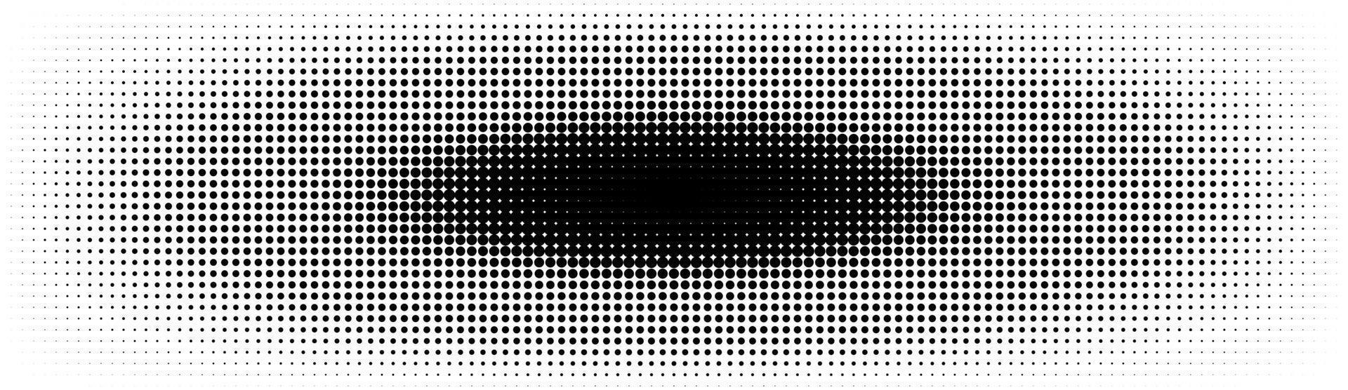 semitono en estilo abstracto. textura de vector de banner retro geométrico. impresión moderna. fondo blanco y negro. efecto de luz