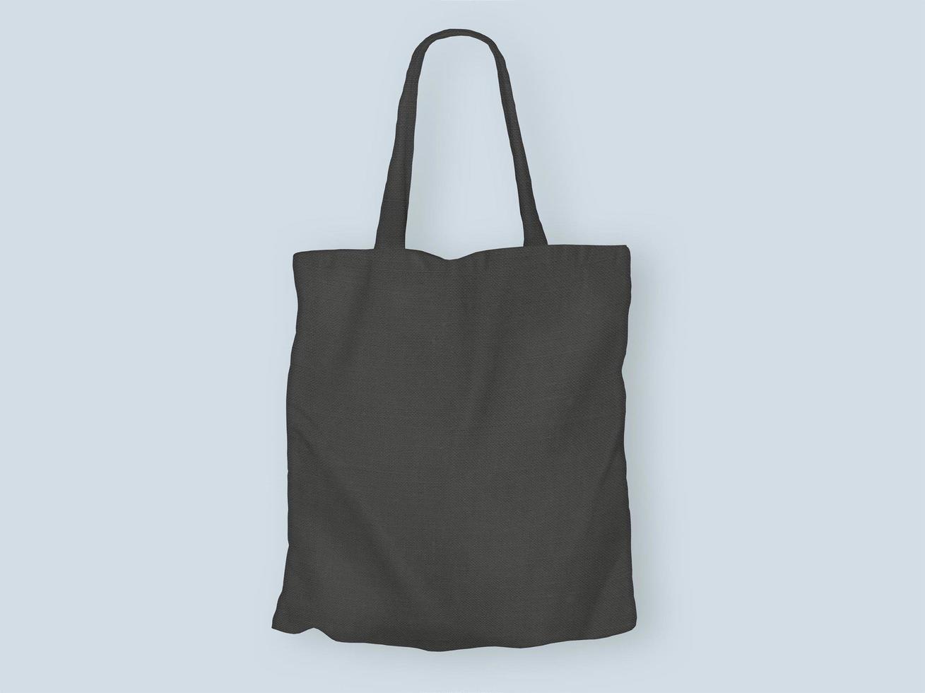 Black tote bag photo