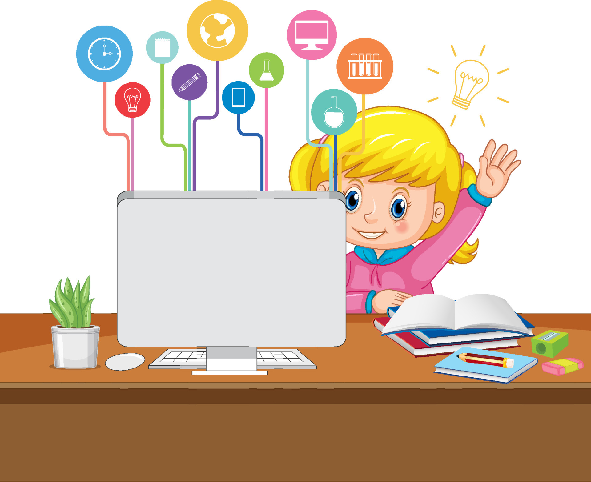 Learning Computer Clipart