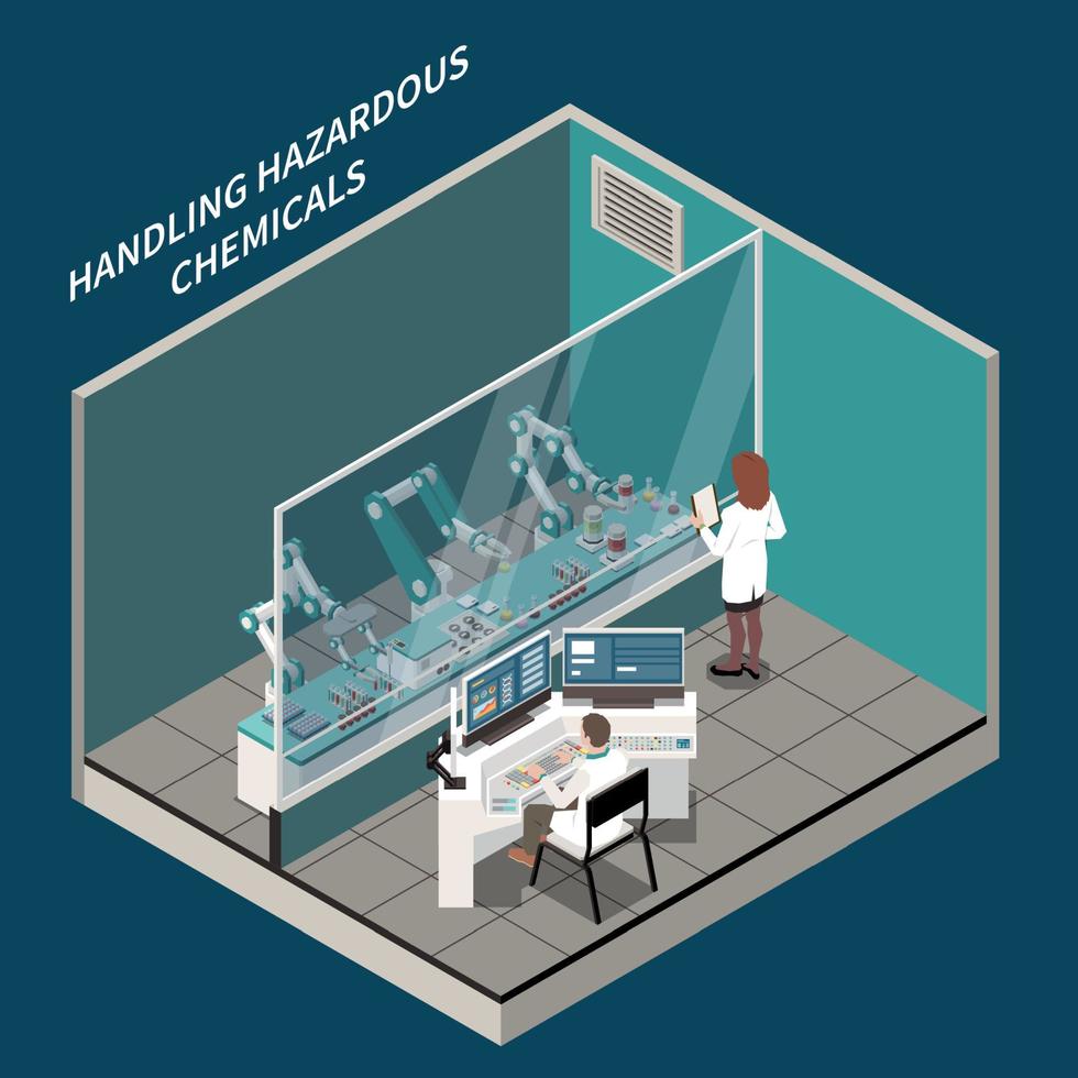 concepto de medicina y cirugía robótica vector