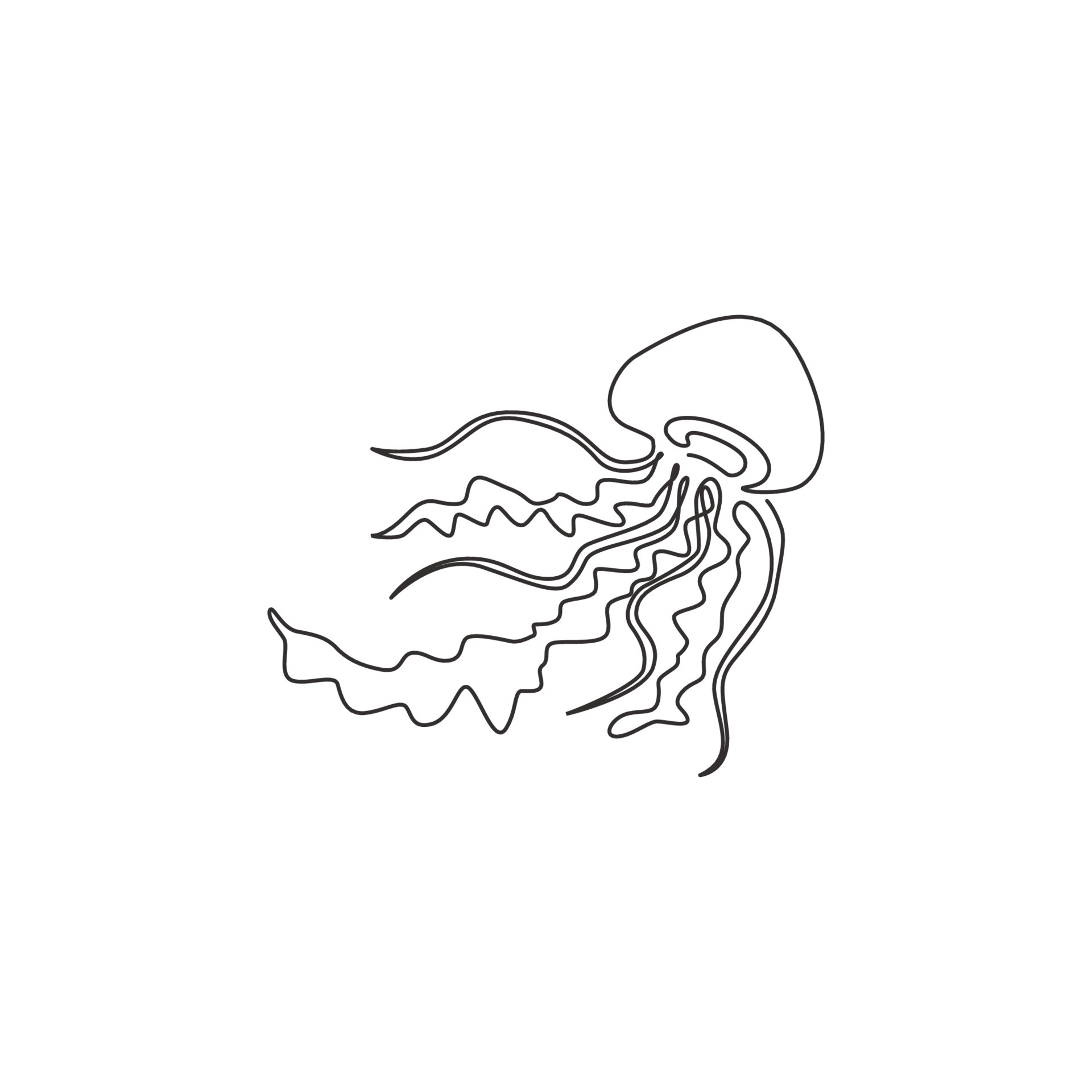 how to draw a cute jellyfish