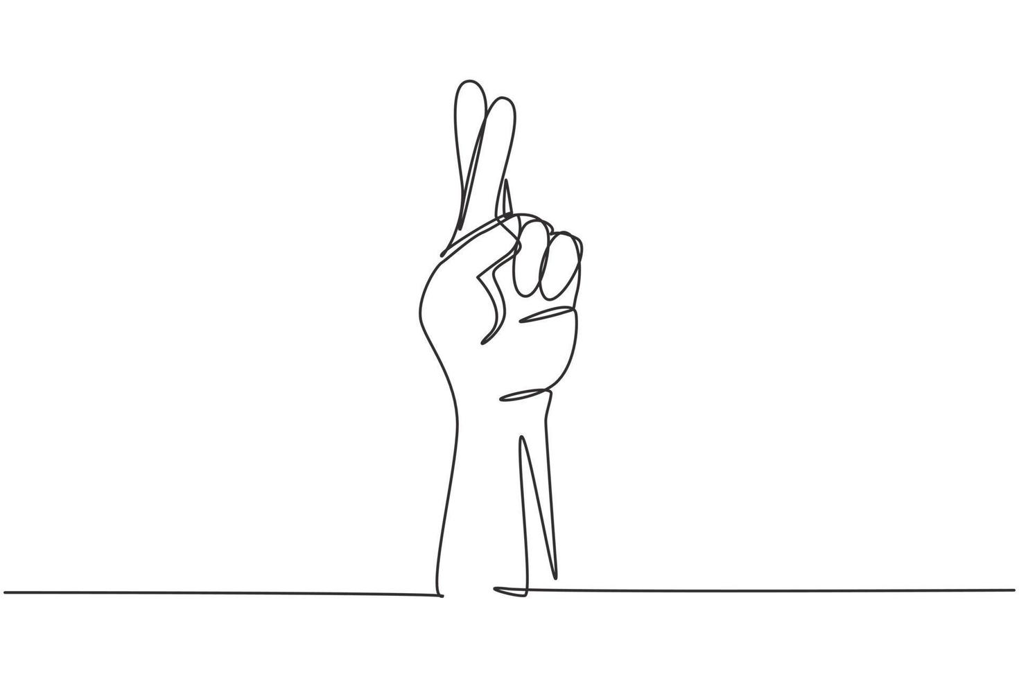 Single one line drawing hands icons and symbols. Emoji hand icons in internet platform chat. Communication with hand gestures. Nonverbal signs. Continuous line draw design graphic vector illustration