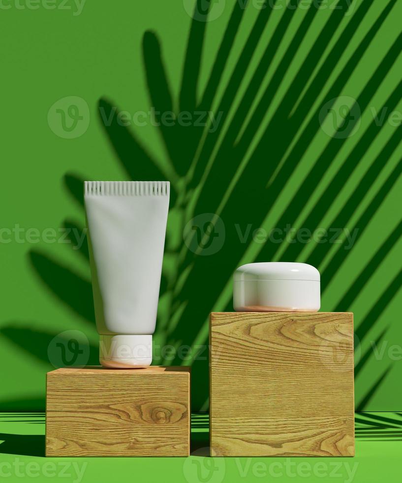 diseño de portada conjunto de plantillas a4 con fondo verde, estilo de color diferente moderno abstracto ecológico para presentación de decoración, folleto, catálogo, libro, revista, etc.Ilustración 3d foto