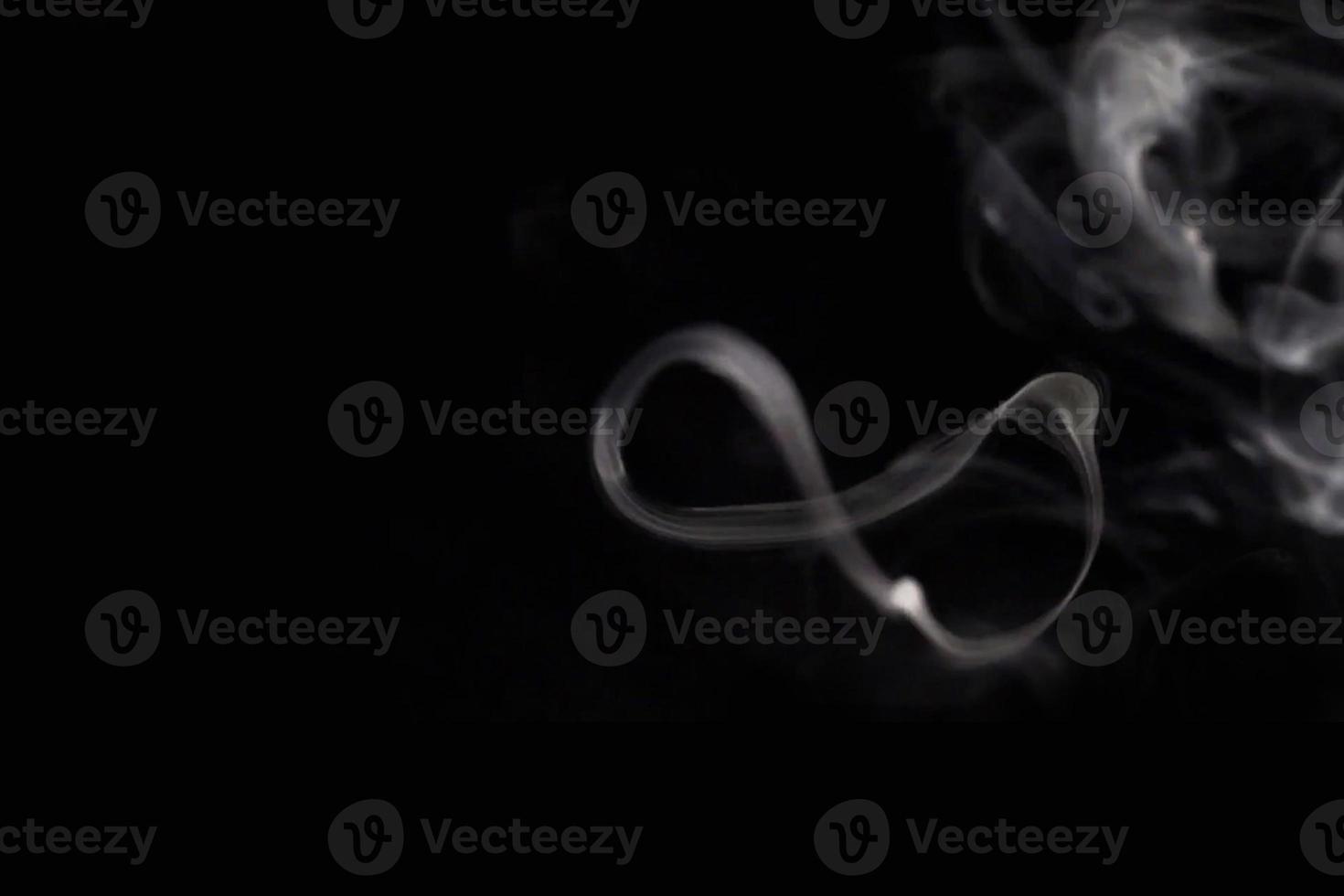 abstract gray realistic smoke fog overlay refraction texture natural on black. photo