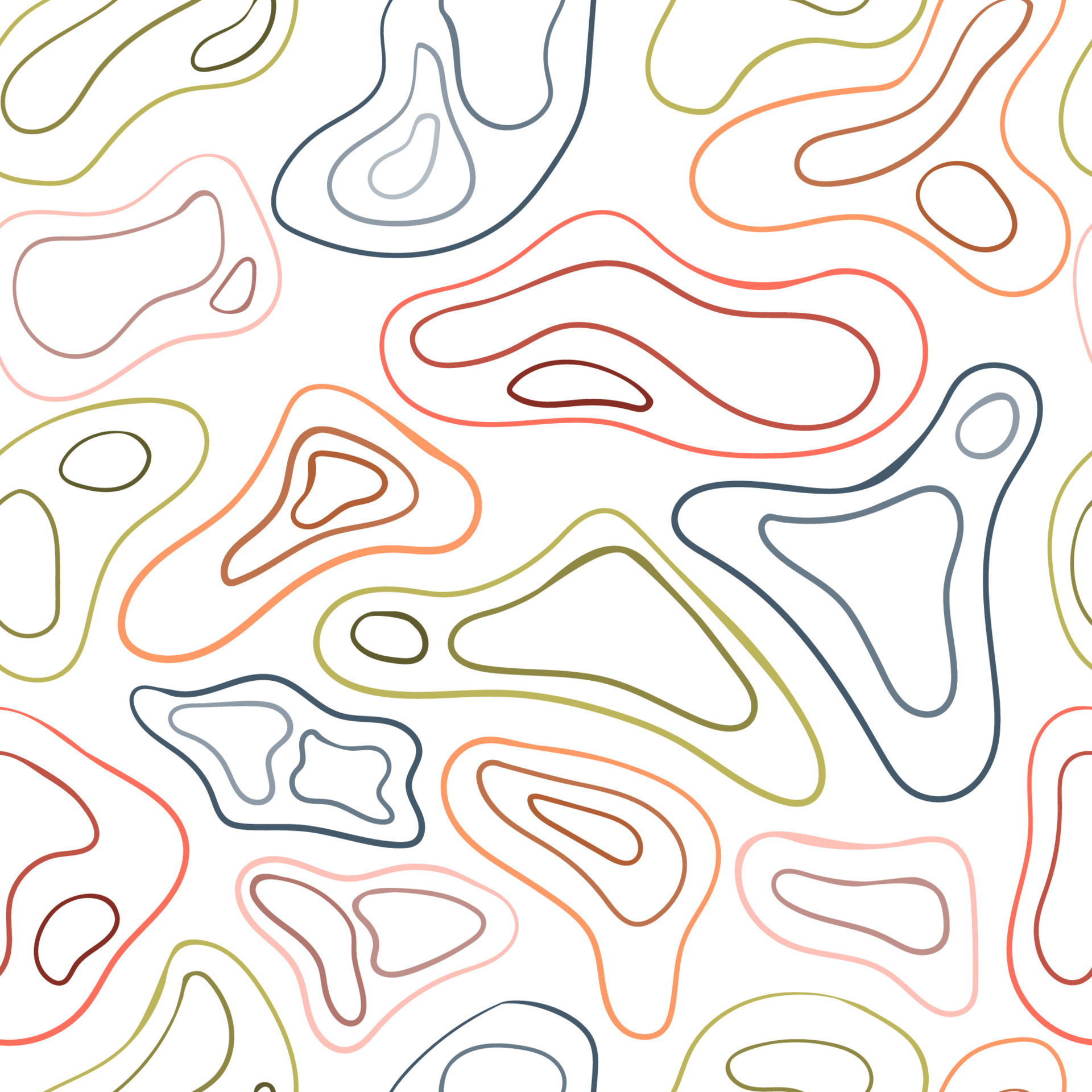 Neutral texture with simple handdrawn colorful spots. Vector abstract