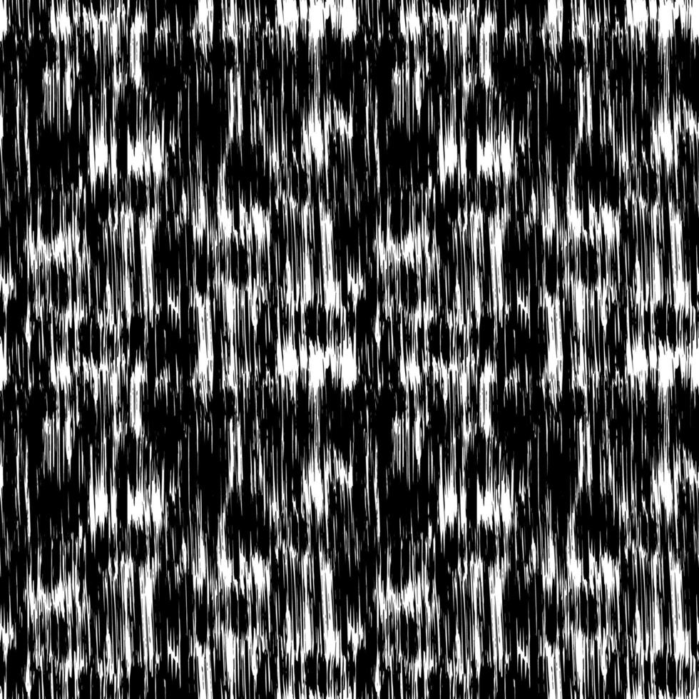 Seamless pattern. Old boards, uneven straight vertical lines, parallel stripes, rough brush strokes. Striped black-white background. vector