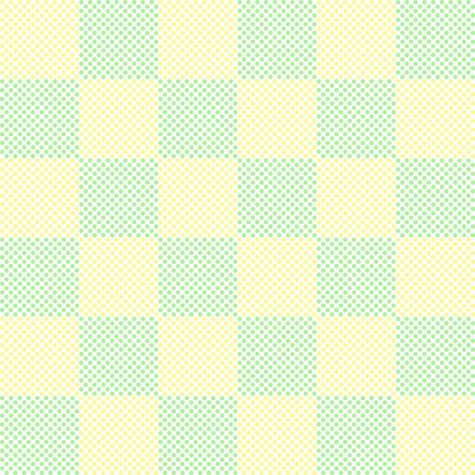 Simply seamless pattern design of polka dots in square frame. Decorating for wrapping paper, wallpaper, fabric, backdrop and etc. vector