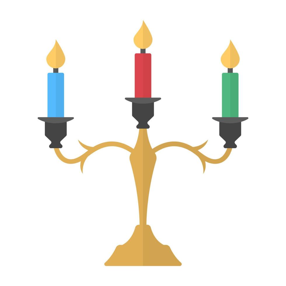 Candle Stand Concepts vector