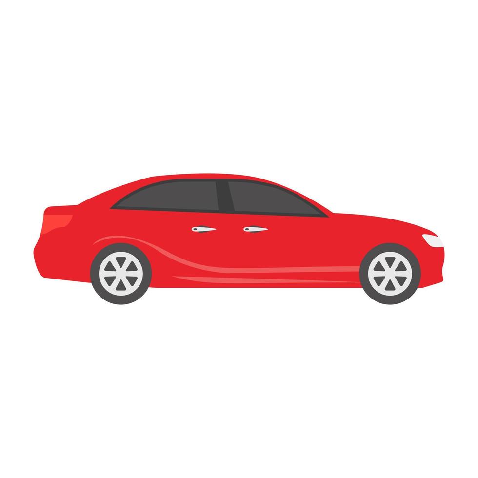 Trendy Sedan Concepts vector