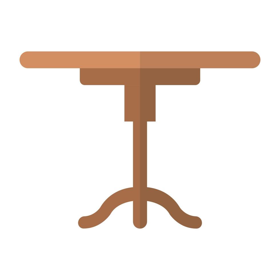 conceptos de mesa de comedor vector